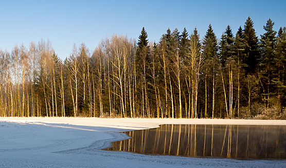 Kymijoki tammikuussa 2014. Kuva: Juha Aaltonen SYKE